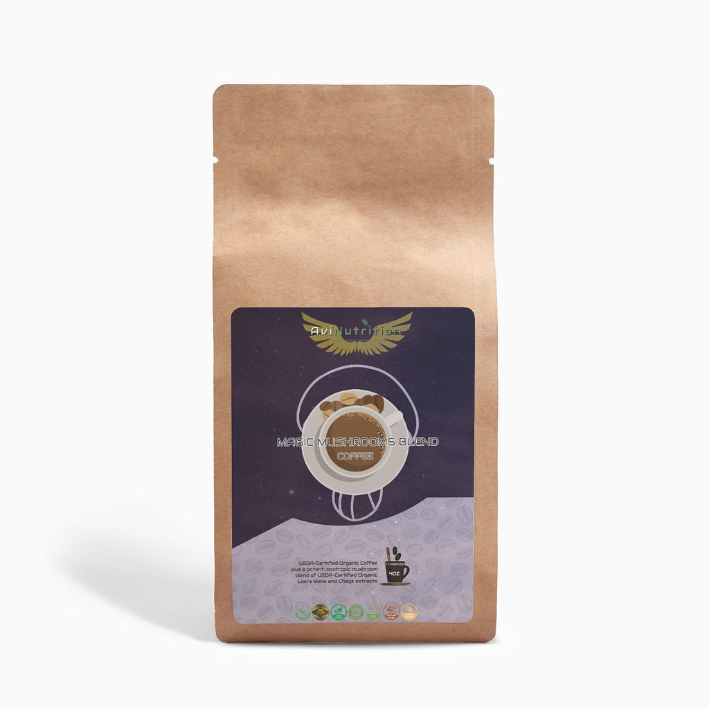 قهوه ترکیبی از قارچ جادویی AviNutrition