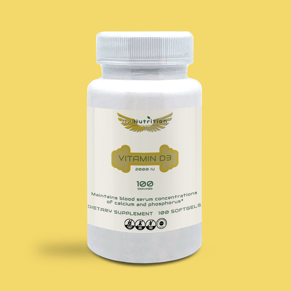 AviNutrition D3-vitamiini (2000IU)