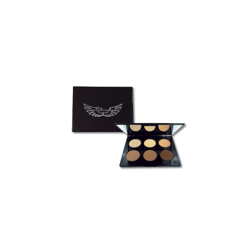 aviBeauty Natural Glow Contour and Highlight Palette