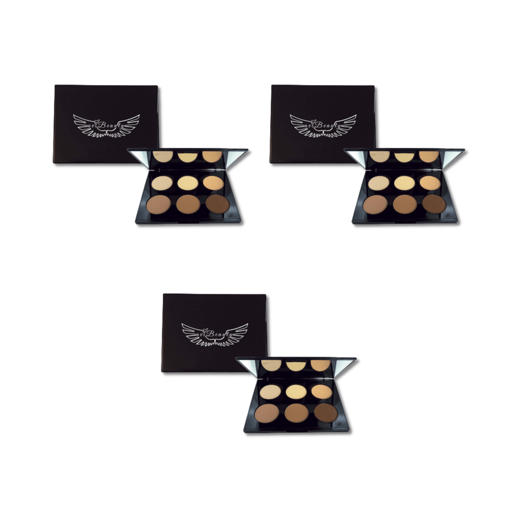 aviBeauty Natural Glow Contour and Highlight Palette